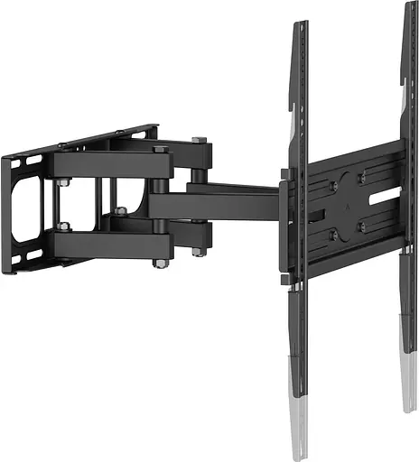 Кронштейн для телевізора AGN AGN70-442P з поворотом/два коліна/32`-70`/40 кг/max.VESA 400x400/Black - фото 7