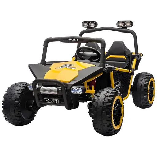 Електромобіль дитячий Bambi Багі M 6207EBLR-6 24V жовтий