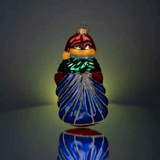 Ялинкова прикраса Різдвяні історії Святий Миколай скло (4820001045178) - фото 4