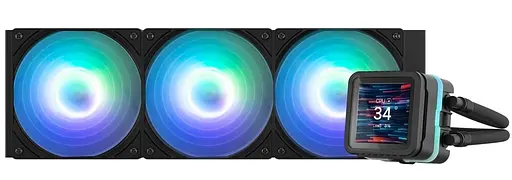 СВО Zalman Alpha 2DS A36 ARGB Black (ALPHA2DSA36BLACK) - фото 1