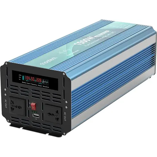 Автомобільний інвертор Choetech 12/220V 1500W INV-C1500WUPS-EU (108834)