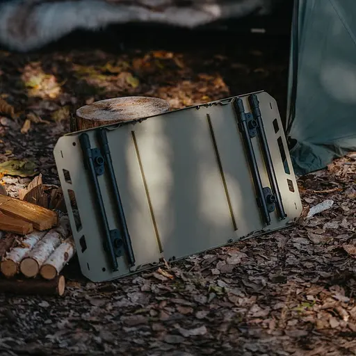 Складаний стіл Naturehike CNK2450JJ025, 80х40 см, алюміній, оливковий - фото 4