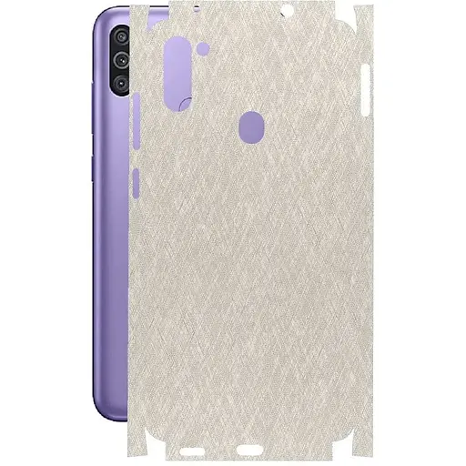 Захисна плівка StatusSKIN для Samsung Galaxy M11 M115 Корпус Вініл Титан - фото 1