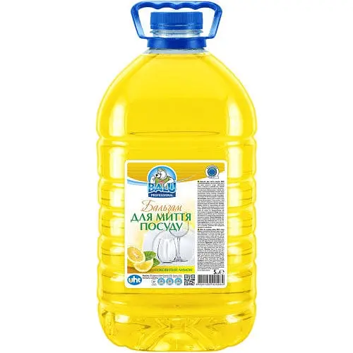 Бальзам для миття посуду Balu Соковитий лимон 5 л ПЕТ