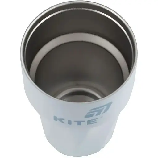 Термокружка Kite 450 мл сіро-блакитна (K25-1220-2) - фото 4