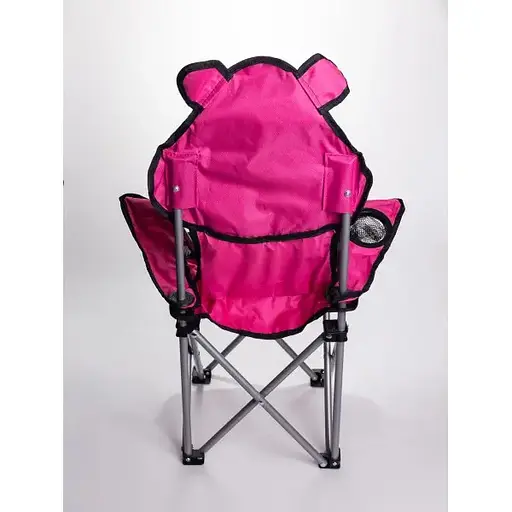 Детское кресло Lugi SJ-0065P туристическое складное 34х58х65 см розовое - фото 5