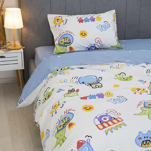 Комплект постільної білизни Viluta підлітковий сатин 7302 - фото 2