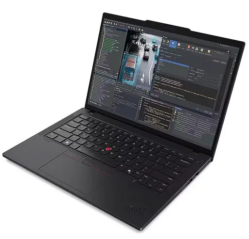 Ноутбук Lenovo 14 ThinkPad P14s Gen 6/AMD Ryzen 9 AI HX PRO 370/96GB/2TB/UMA/W11P/Black (21RV0012RA) - фото 2