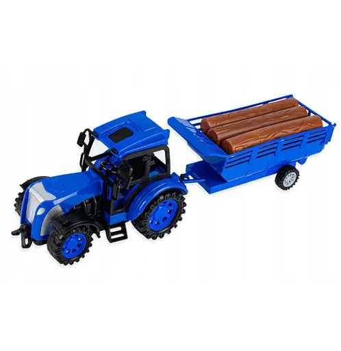 Трактор на радіокеруванні з причепом акумулятор 48 см - фото 2