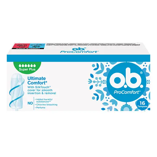 Уценка. Тампоны о.b. ProComfort Super Plus 16 шт.