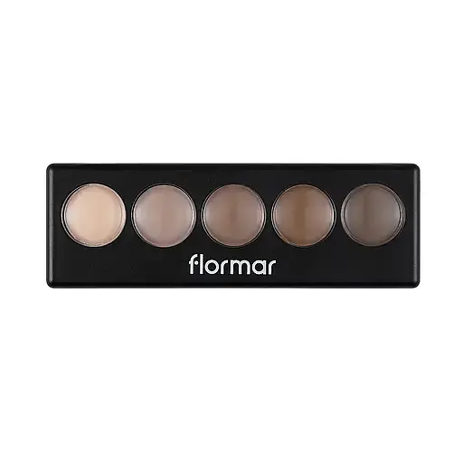Палетка тіней для повік Flormar Color Palette Eyeshadow, відтінок 007 (Nude Dudes) (8000019545068) - фото 1