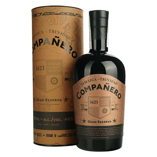Ром Companero Gran Reserva 40% 0.7л в подарочной упаковке