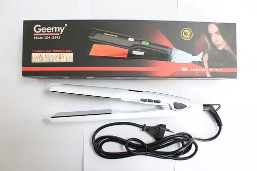 Випрямляч для волосся Geemy Gm-2895 керамічний - фото 4