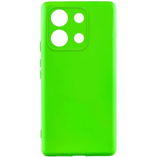 Чохол Lakshmi Silicone Cover Full Camera (AA) для Xiaomi Poco X6 Pro Салатовий / Neon Green