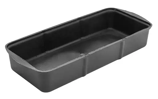 Лоток (поддон) для рассады 2.2 литра 38х16х6.5 см Черный 88030 - фото 1