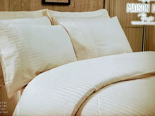 Постельное белье Rails Ecru Сатин Премиум Maison D'or pbe0051912 - фото 1