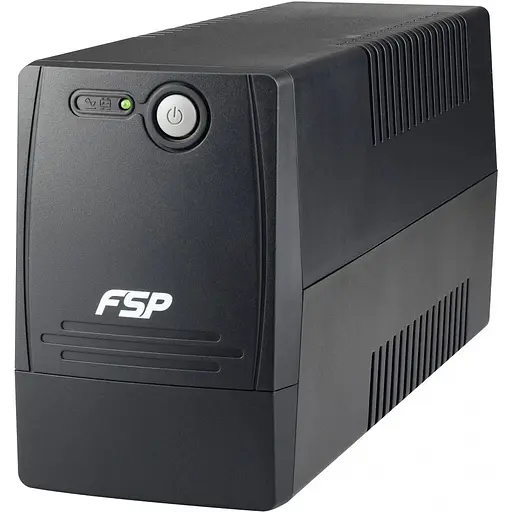 ИБП FSP FP650, 650VA/360W, AVR, IECx4. 230V/50Hz, Black - фото 2