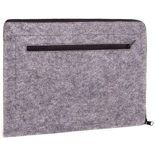 Чехол кейс на молнии GM67-13New для Macbook 13 New горизонтальный светло-серый - фото 1