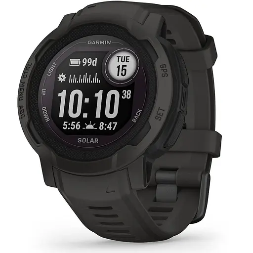 Смарт-часы Garmin Instinct 2 Solar Standard Edition Graphite 010-02627-00/10 (67792)