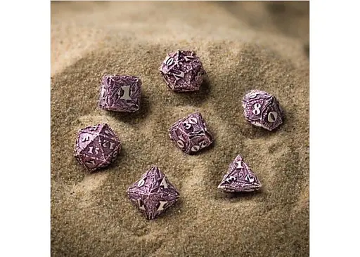 Набір кубиків Dracopolis Dice Set: Yucatan Featherwing , 7 шт. (SDCP02) - фото 4