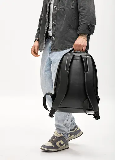 Мужской рюкзак Sambag Zard Х комбинированный черный 40 х 28 х 14 см (25428164m) - фото 7