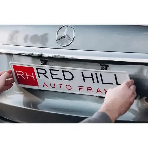 Рамки-невидимки Red Hill автомобильные комплект на одно авто прозрачные (24-054-IS) - фото 3