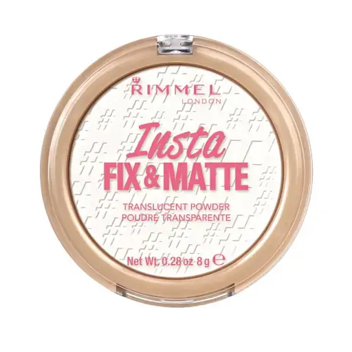 Матуюча напівпрозора пудра Rimmel Insta Fix & Matte Powder, 8 г (8000017035716) - фото 1