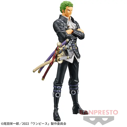 Коллекционная фигурка Bandai Spirits The Grandline Men One Piece Roronoa Zoro Ван Пис Ророноа Зоро 17см BS TGM - фото 3