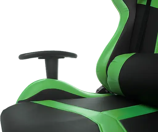Геймерское кресло GT Racer черное с зеленым (X-2527 Black/Green) - фото 9