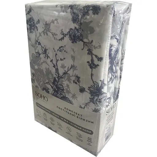 Комплект постельного белья Soho Полуторный 150 x 200 см Roses (PATTERN 8-S) - фото 3