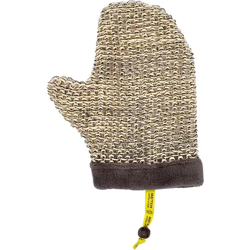 Мочалка-рукавичка для душу Beter Coffee O'clock з сизалю і льону  - фото 1