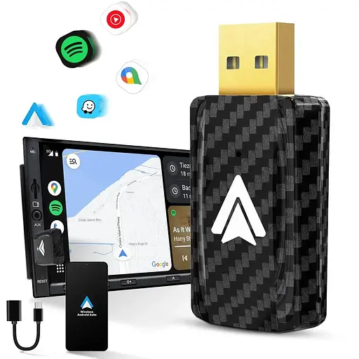 Бездротовий адаптер MSXTTLY U2A-L9 для Android Auto для Android 11.0+