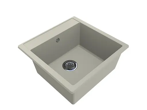 Кухонная мойка гранитная Miraggio Bodrum 510 jasmine 508x495x227 00213603, Береза - фото 2