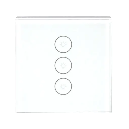 Умный выключатель света тройной с WiFi Trinix TRX-LS03(WiFi) (28-00026) - фото 2