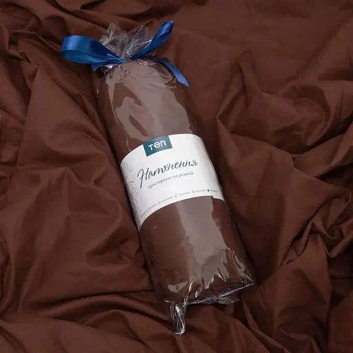 Простыня ТЕП Вдохновение с резинкой Какао, 120 x 200 (2-04015_26827) - фото 3