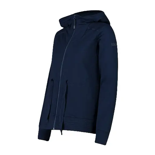 Флісова кофта CMP Women's Fleece with Drawstring Waistband Dark Blue XXS (1097-34D5586-M926 34) - фото 3