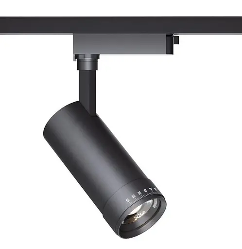 Светильник трековый однофазный KLOODI KD-ZOOM 30W CCT BK - фото 1