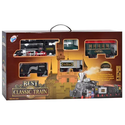 Детская железная дорога Baby Toys Classic Train (YY-127EN)