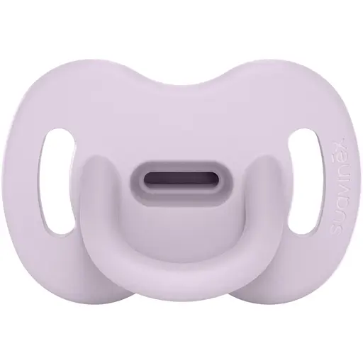 Пустушка Suavinex Colour Essence силіконова фізіологічна 0-6 місяців світло-фіолетова (308604)