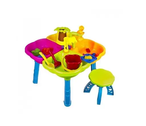 Столик песочный Kinderway с набором и стульчиком (01-121) - фото 2