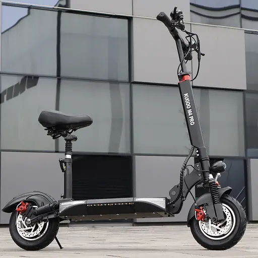 Электросамокат KUGOO M4 PRO 48V 1000W (усиленный аккумулятор 18Ah) с сиденьем - фото 2