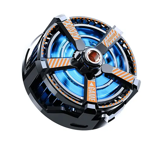 Магнітний кулер активне охолодження для телефону / планшета Memo CXA3 з безпровідний зарядкою Black (18525)