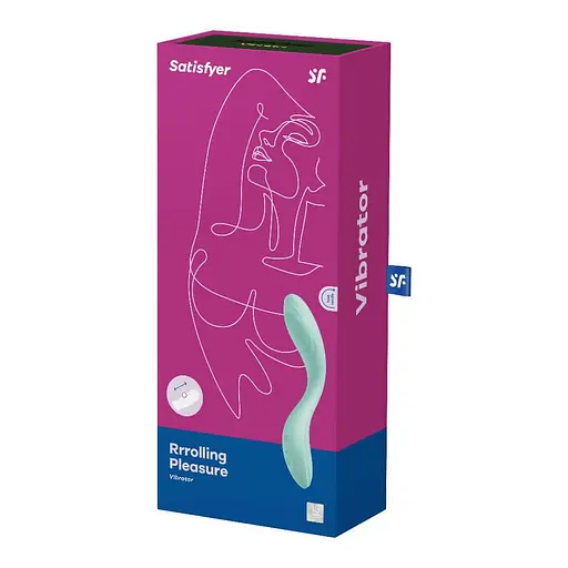Вибратор для точки G Satisfyer Rrrolling Pleasure 22 см мятный - фото 8