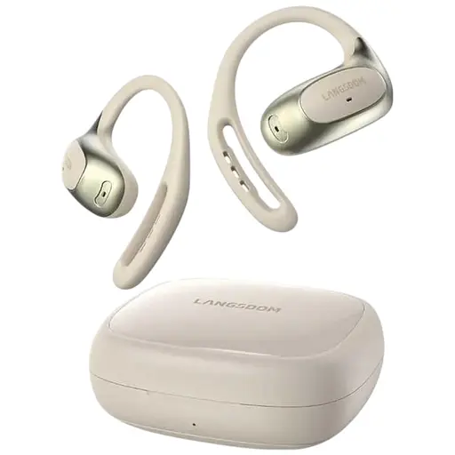 Спортивні кісткові Bluetooth 5.4 навушники Langsdom TE-10 Pro з шумозаглушенням і кістковою провідністю