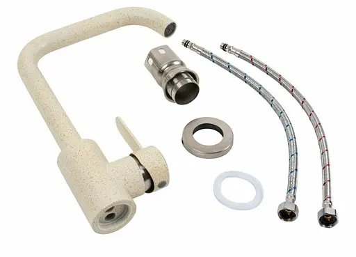 Змішувач для кухні Platinum KT 11 (3008B-FH) Пісок (SP000033466) - фото 2