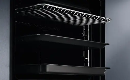 Духовой шкаф электрический Electrolux 72 л A+ дисплей конвекция пиролиз телескопические направляющие черный - фото 2