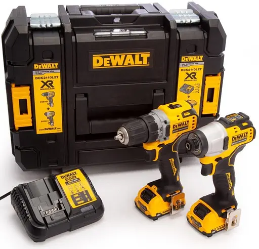 Набір електроінструментів DeWalt DCK2110L2T-QW (93709)