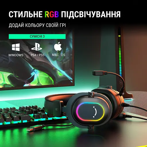 Гарнитура Fifine RGB H6 Black - фото 9