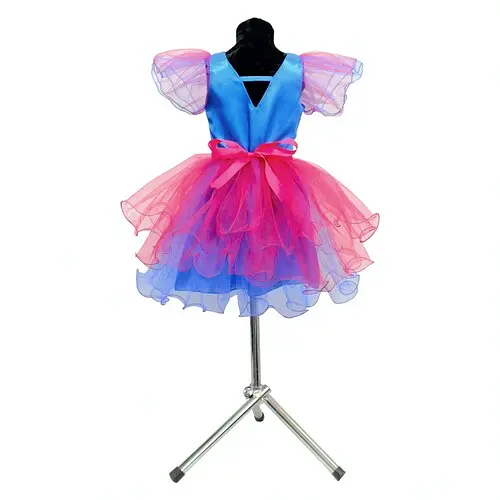 Сукня Малинова орхідея з брошкою 116 см - фото 2