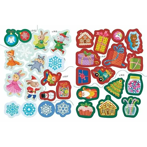 Дитячий набір для творчості "Моя сніжна книжка наліпок" Ранок 1895002 - фото 2